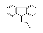9-butyl-9H-indeno[2,1-b]pyridine结构式