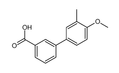 3-(4-methoxy-3-methylphenyl)benzoic acid Structure