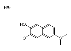 (6,7-dihydroxynaphthalen-2-yl)-dimethylsulfanium,bromide结构式