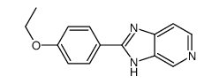 2-(4-ethoxyphenyl)-3H-imidazo[4,5-c]pyridine结构式