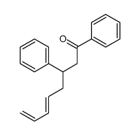 1,3-diphenylocta-5,7-dien-1-one结构式