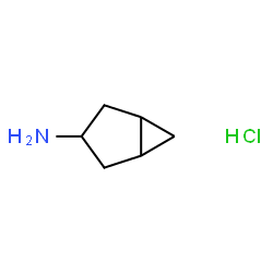 Bicyclo[3.1.0]hexan-3-amine hydrochloride structure
