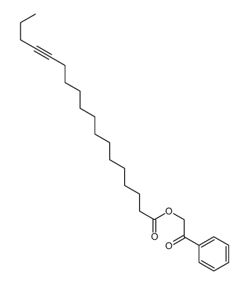 phenacyl octadec-14-ynoate结构式