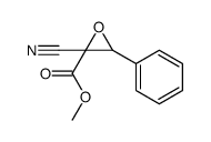 methyl 2-cyano-3-phenyloxirane-2-carboxylate Structure
