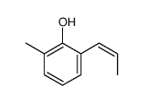 2-methyl-6-prop-1-enylphenol Structure