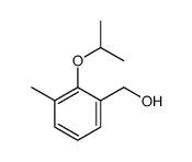 (3-methyl-2-propan-2-yloxyphenyl)methanol结构式