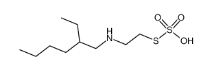 Thiosulfuric acid hydrogen S-[2-[(2-ethylhexyl)amino]ethyl] ester结构式