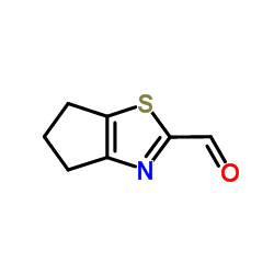 4H,5H,6H-环戊二烯并[d][1,3]噻唑-2-甲醛图片