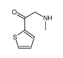 2-(methylamino)-1-thiophen-2-ylethanone Structure