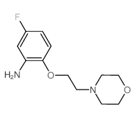 5-Fluoro-2-[2-(4-morpholinyl)ethoxy]phenylamine图片