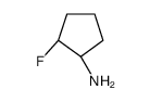 (1R,2R)-2-fluorocyclopentan-1-amine Structure