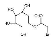 D-glucitol 1-(bromoacetate)结构式