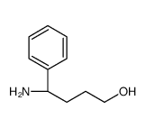 (4R)-4-Amino-4-phenyl-1-butanol Structure