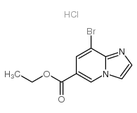 8-溴咪唑[1,2-A)吡啶-6-羧酸乙酯盐酸盐图片