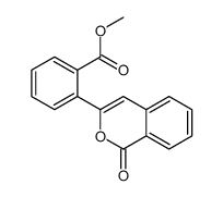 methyl 2-(1-oxoisochromen-3-yl)benzoate Structure