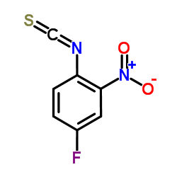 4-Fluoro-2-nitrophenylisothiocyanate structure