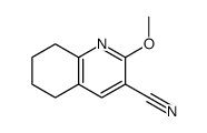 2-methoxy-3-cyano-5,6,7,8-tetrahydroquinoline结构式