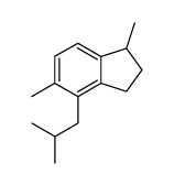 1,5-Dimethyl-4-isobutylindane Structure