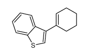 3-(cyclohexen-1-yl)-1-benzothiophene Structure
