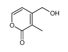 4-(hydroxymethyl)-3-methylpyran-2-one Structure