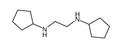 N,N'-dicyclopentylethane-1,2-diamine结构式