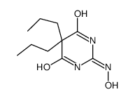 2-(hydroxyamino)-5,5-dipropyl-1H-pyrimidine-4,6-dione结构式