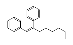 1-phenyloct-1-en-2-ylbenzene结构式