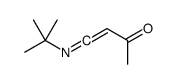 4-tert-butyliminobut-3-en-2-one结构式