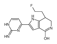 (7S)-2-(2-Amino-4-pyrimidinyl)-7-(2-fluoroethyl)-1,5,6,7-tetrahyd ro-4H-pyrrolo[3,2-c]pyridin-4-one Structure