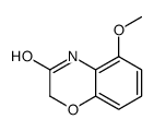 5-methoxy-4H-1,4-benzoxazin-3-one结构式