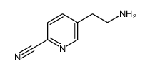 5-(2-aminoethyl)pyridine-2-carbonitrile Structure