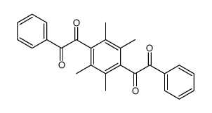 1-phenyl-2-[2,3,5,6-tetramethyl-4-(2-oxo-2-phenylacetyl)phenyl]ethane-1,2-dione Structure