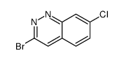 3-Bromo-7-chlorocinnoline Structure