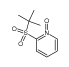 2-(tert-butylsulfonyl)pyridine 1-oxide结构式