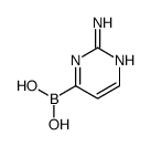 (2-aminopyrimidin-4-yl)boronic acid structure