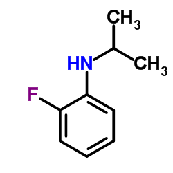 2-Fluoro-N-isopropylaniline结构式