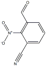 3-formyl-2-nitrobenzonitrile Structure