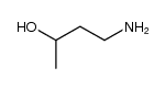 3-hydroxy-1-amino-butane Structure