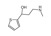 R-(+)-3-甲氨基-1-(2-噻吩基)-1-丙醇结构式