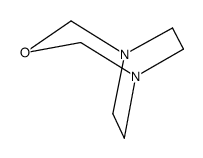 3-Oxa-1,5-diazabicyclo[3.2.2]nonane(9CI)结构式