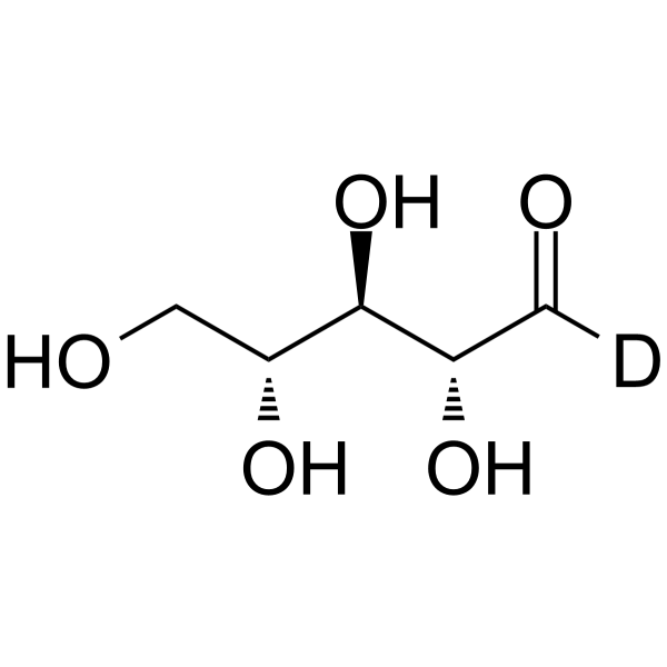 D-Ribose-d Structure