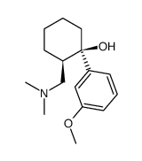 (-)-(S,S)-trans-Tramadol结构式