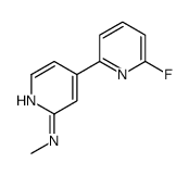 6-FLUORO-N-METHYL-2,4'-BIPYRIDIN-2'-AMINE结构式