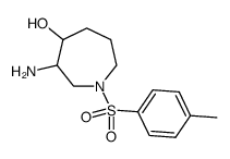 1-tosyl-3-amino-azepan-4-ol结构式