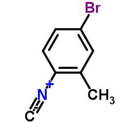 4-BROMO-2-METHYLPHENYL ISOCYANIDE结构式