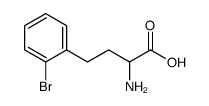 2-amino-4-(2-bromophenyl)butanoic acid Structure