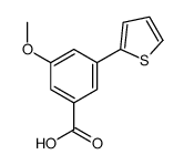 3-methoxy-5-thiophen-2-ylbenzoic acid Structure
