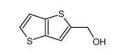 2-(hydroxymethyl)thieno<3,2-b>thiophene Structure