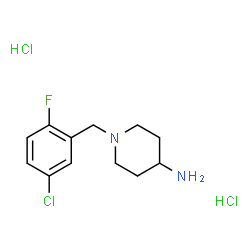 1-(5-Chloro-2-fluorobenzyl)piperidin-4-amine dihydrochloride picture