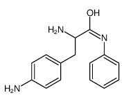 4-aminophenylalanine anilide Structure